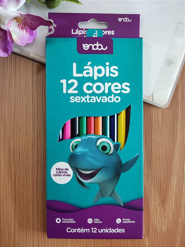 Lápis de Cor 12 C - Onda
