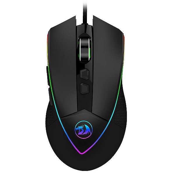 Mouse Gamer Redragon Emperor Chroma Preto RGB 12400DPI