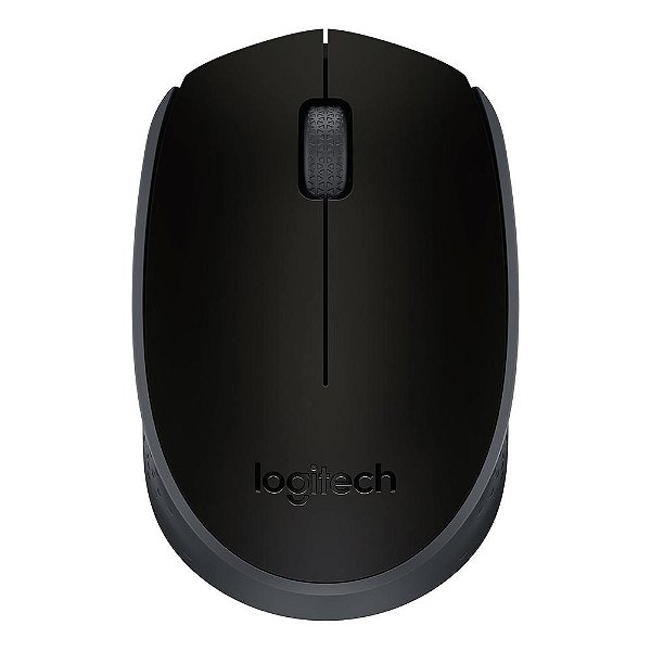 Mouse Logitech M170 Sem Fio Ambidestro USB Preto
