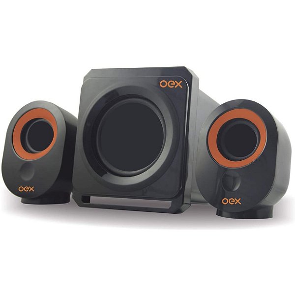 Caixa de Som OEX SK500 Speakers Booster Subwoofer