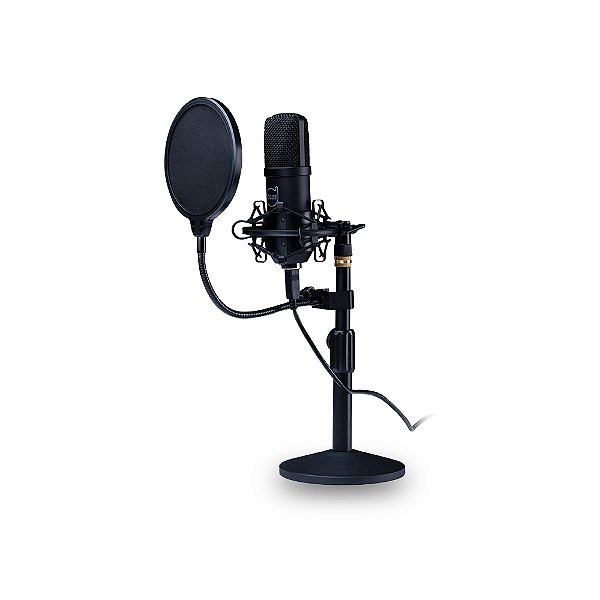 Microfone Dazz Broadcaster PRO Preto