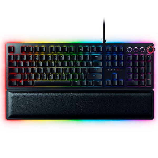 Teclado Gamer Razer Óptico-Mecânico Huntsman Elite, Chroma, Razer Switch Purple, US