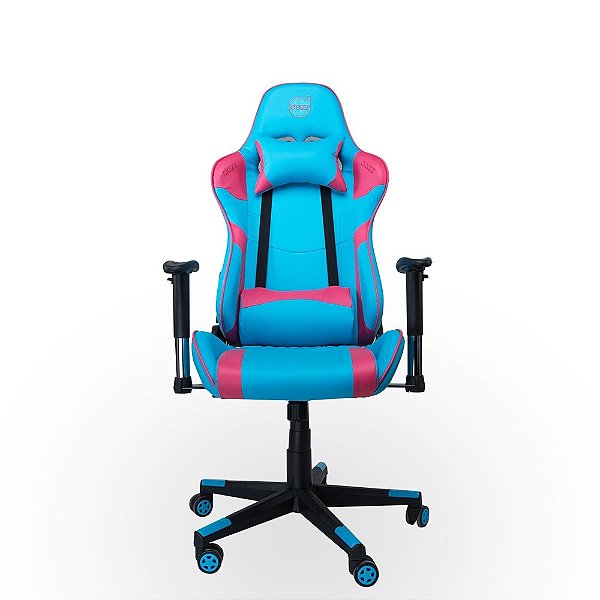 Cadeira Gamer Dazz Mermaid Series Azul/Rosa