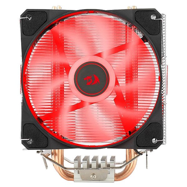 Aircooler Redragon Tyr, LED Vermelho, Intel e AMD, 120mm