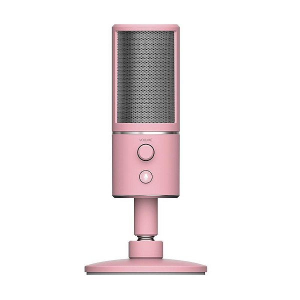 Microfone Razer Seiren X, USB, Quartz Pink