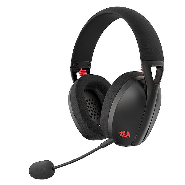 Headset Gamer Redragon Ire Pro, Wireless, Preto