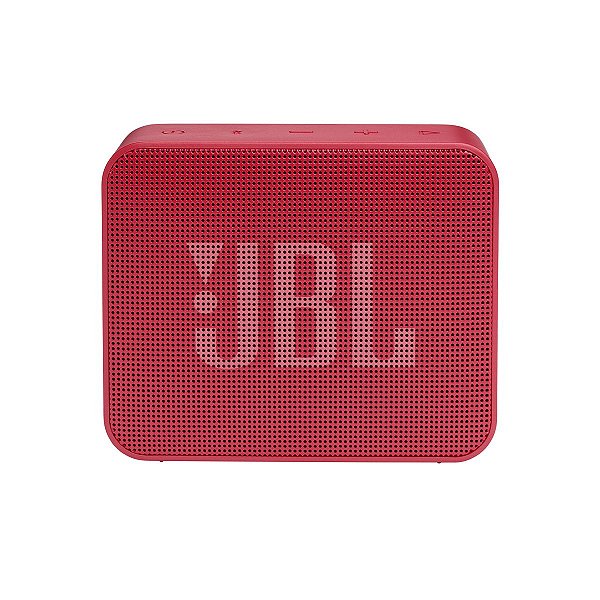 Caixa de Som Portátil JBL Go Essential, Bluetooth, À Prova D'água, Vermelho