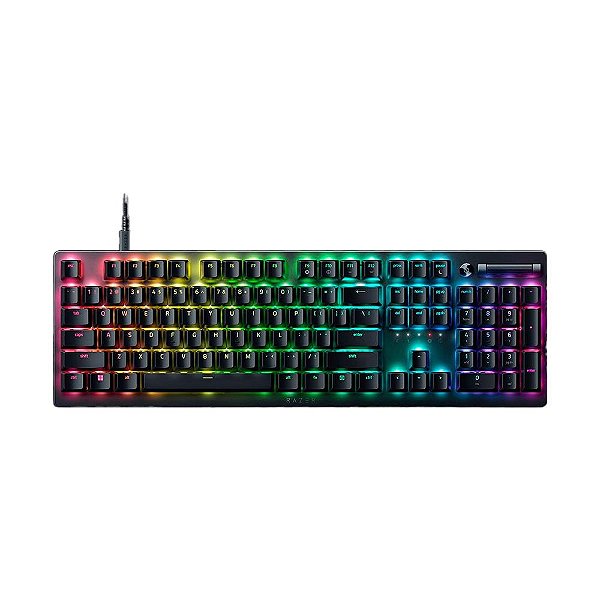 Teclado Gamer Razer Deathstalker V2, Chroma RGB, Low Profile, Switch Red