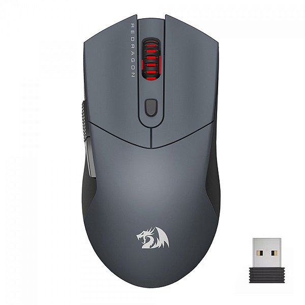 Mouse Gamer Redragon St4r Pro, Wireless, Bluetooth, 26000 DPI, 6 Botões Programáveis