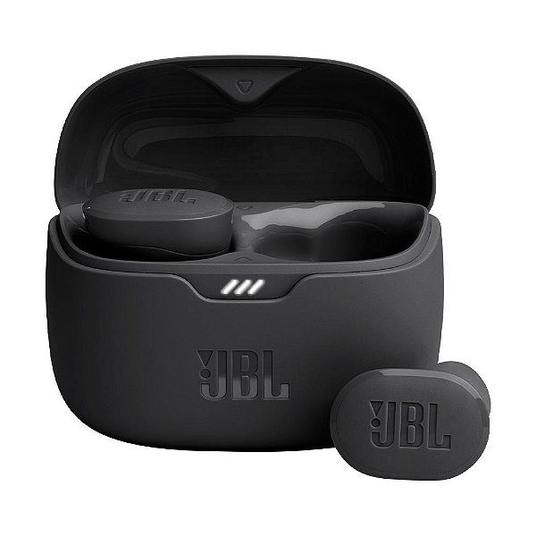 Fone de Ouvido JBL Tune Buds, Bluetooth, Resistente á Água e Poeira, Preto