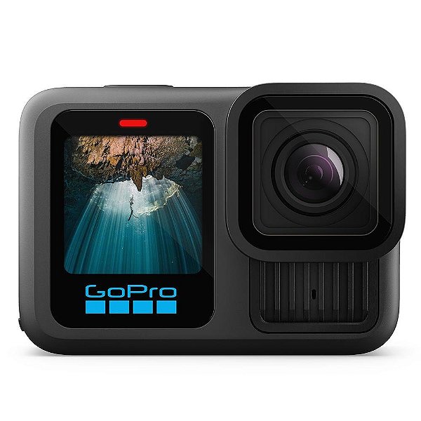 Câmera GoPro Hero 13 Black 27MP 5.3K, WiFi, Bluetooth, A Prova d'água 10m