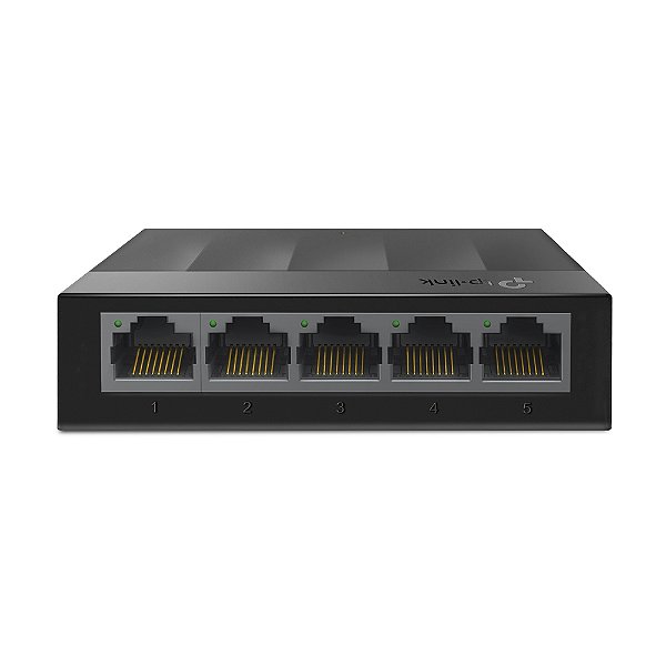 Switch TP-Link Gigabit de Mesa, 5 Portas, 10/100/1000Mbps - LS1005G