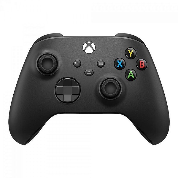 Controle Sem Fio Xbox Series X e S Microsoft, Carbon Black, Bluetooth, Preto