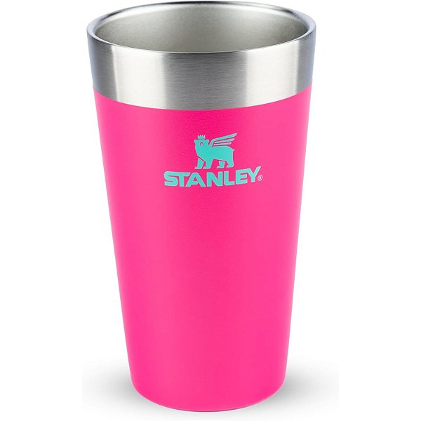 Copo Térmico Stanley Cerveja Sem Tampa 8398 Passion Pink 473ml