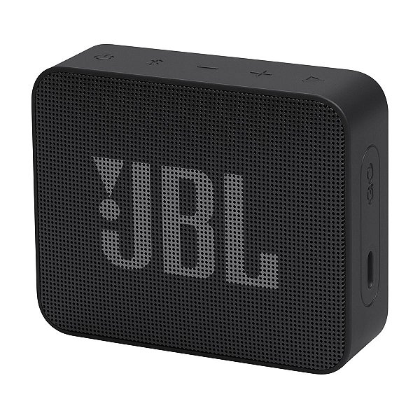 Caixa de Som Portátil JBL Go Essential 2, Bluetooth, À Prova D'água, Preto