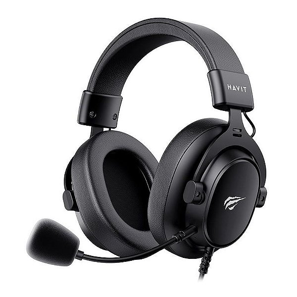Headset Gamer Havit H2015SE, 3.5mm, Drivers 53mm, Preto