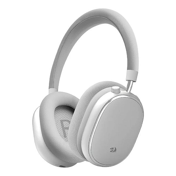 Headset Gamer Redragon Vibecore 700NC ANC, Drivers 40mm, Bluetooh, Branco
