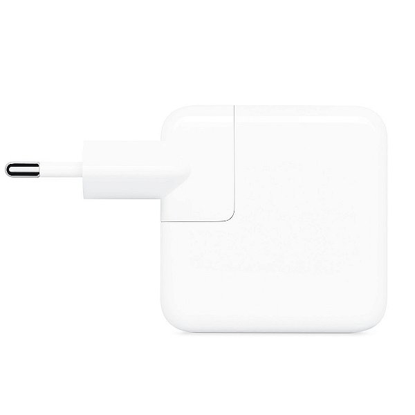 Carregador Apple USB-C de 30W para iPhone, iPad e Macbook Branco