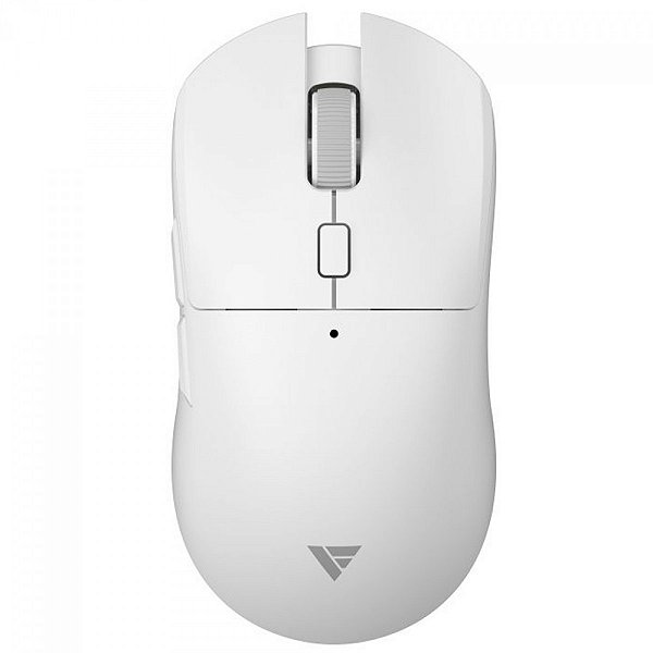 Mouse Gamer Force One Hoku PRO White, Wireless, 8K, Sensor Paw 3395, 26000 DPI, 6 Botões, White