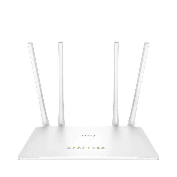 Roteador Cudy AC1200 WR1200 Dual Band 867 Mbps 4 Antenas Branco