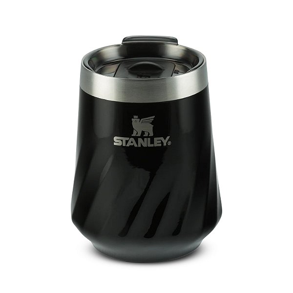 Copo Térmico Stanley Reserve Wine 8715 Black Gloss 325ml