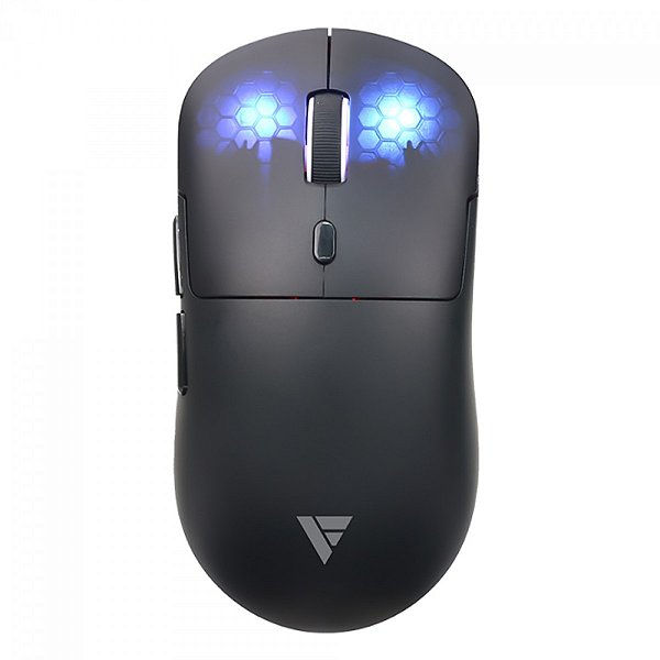 Mouse Gamer Force One Supernova V2 Wireless, RGB, Sensor PAW3311, 7200 DPI, 6 Botões, Preto