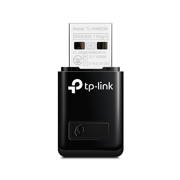 Mini Adaptador TP-Link USB WN823N Wireless N 300Mbps