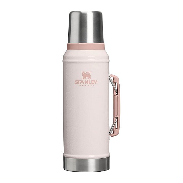 Garrafa Térmica Stanley Classic 9225 Rose Quartz 950Ml