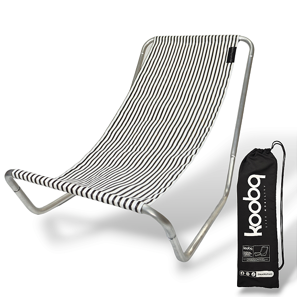 Cadeira de Alumínio Portátil Indian Silver Ibiza - Koobq