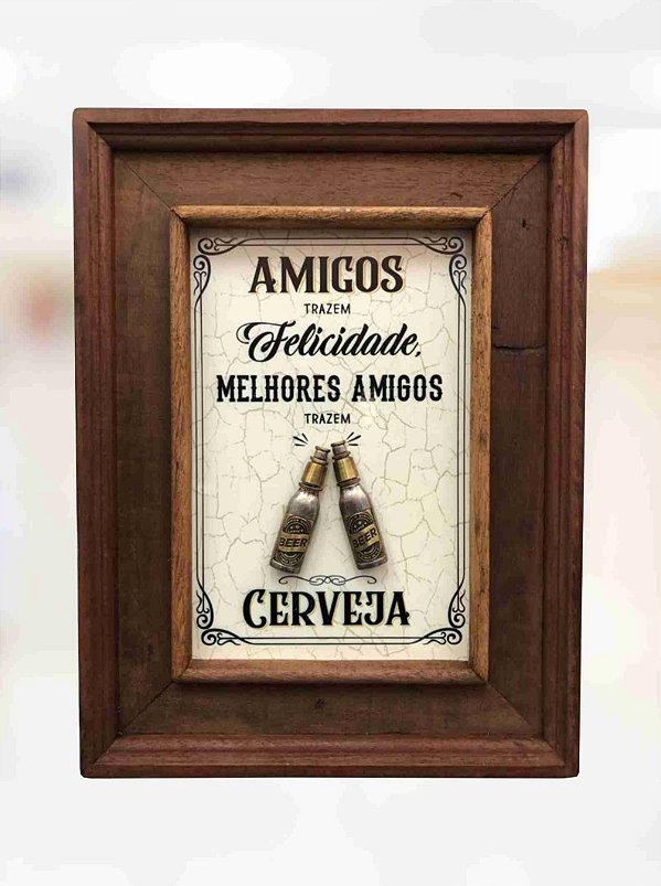 Quadro Melhores Amigos