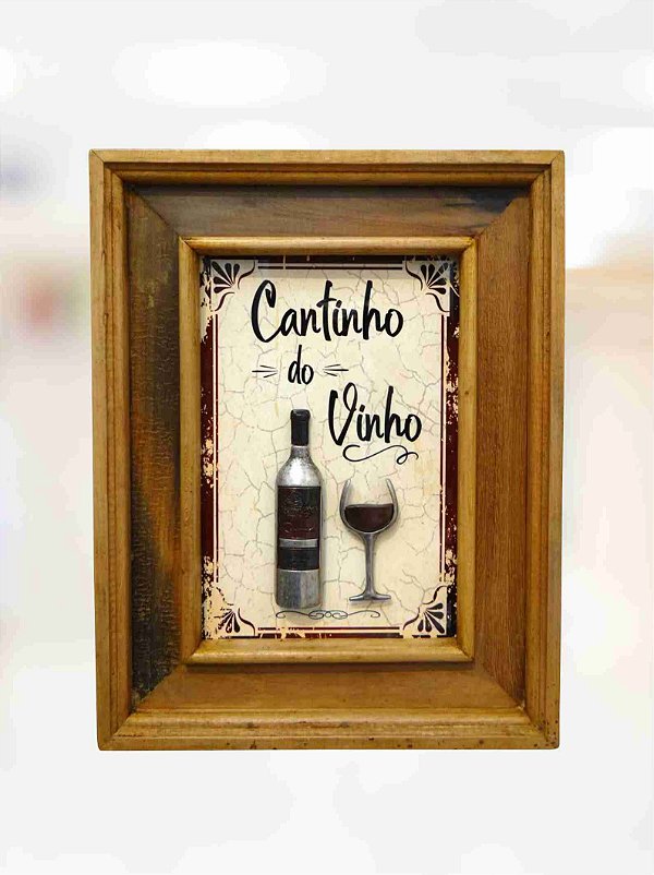 Quadro Cantinho do Vinho