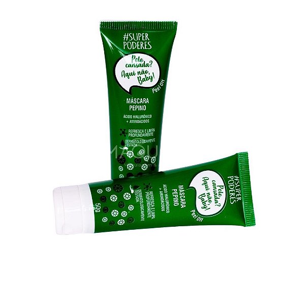 Máscara Facial Pepino Super Poderes