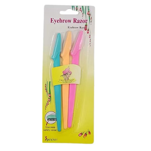 Trio de Navalha para Sobrancelhas