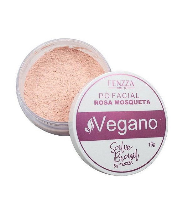 Pó Facial Rosa Mosqueta Vegano Salve Brasil by Fenzza