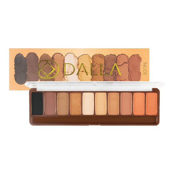 Paleta de Sombras Veganas Nude Dalla