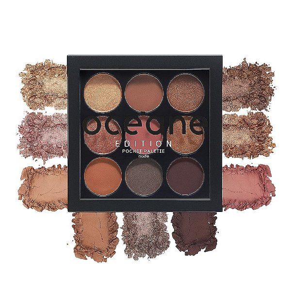 Paleta de Sombras Pocket Palette Nude By Océane