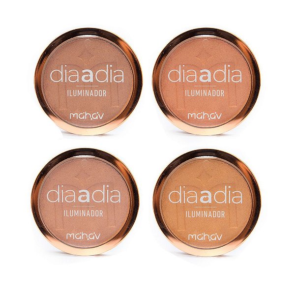 Iluminador em Pó Compacto Dia a Dia Maha