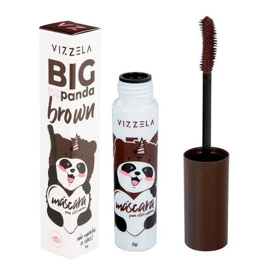 Máscara para Cílios Big No Panda Brown Vizzela