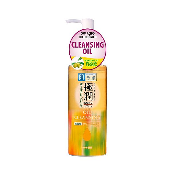 Cleansing Oil Hada Labo Gokujyun Limpador Facial