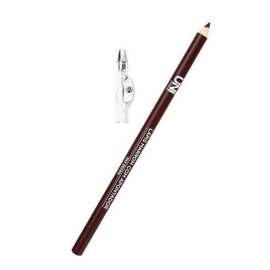 Lápis Marrom Com Apontador UNI Makeup