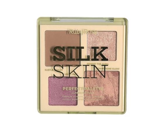 Paleta Contorno, Blush E Iluminador Silk Skin