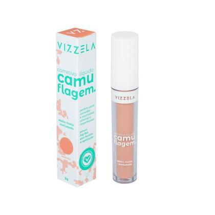 Corretivo Camuflagem Salmão Vizzela