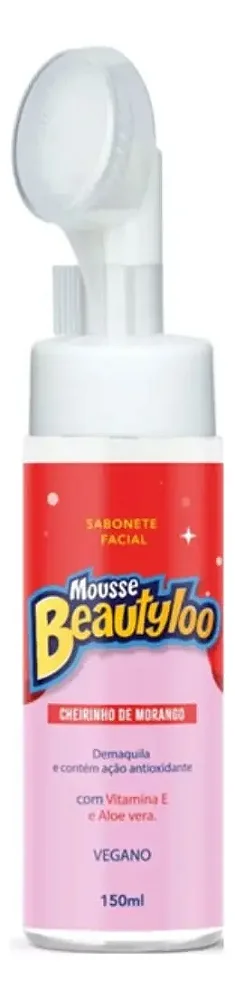 Mousse Demaquilante Beautyloo Morango Face Beautiful