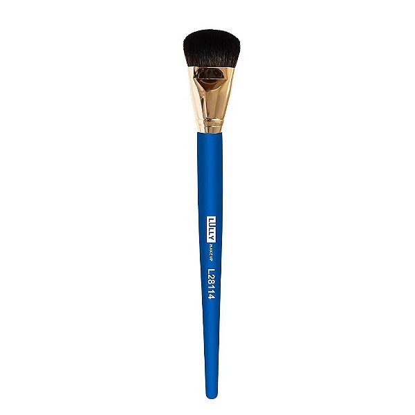 Pincel Para Base e Corretivo L28114 Lully Makeup