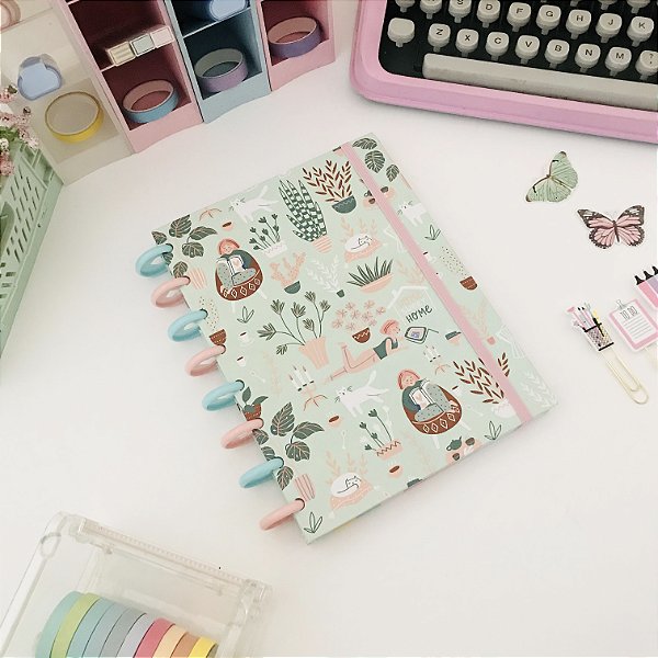 Caderno de Discos Buendía Home Sweet Office