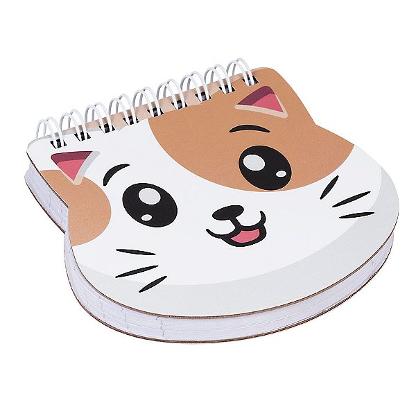 Caderno Mini Capa Dura Pautado PET-80 fls BRW