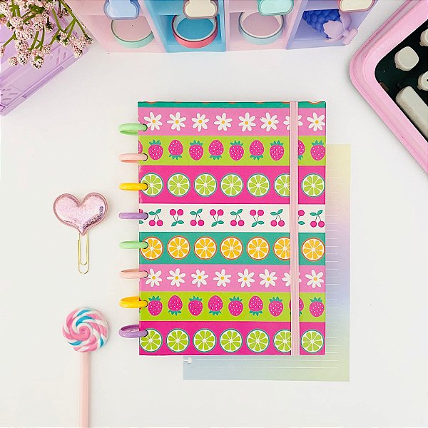 Caderno de Discos Buendía Frutinhas