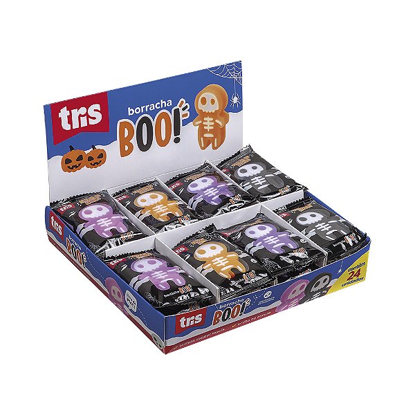 Borracha Tris Boo! Brilha no Escuro