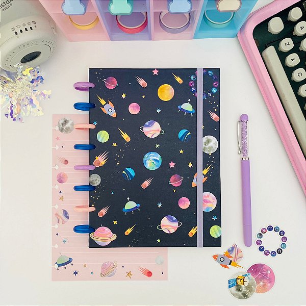 Caderno de Discos Buendía Espaço Sideral