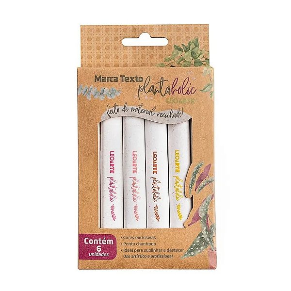 Marca Texto Plantaholic Leoarte